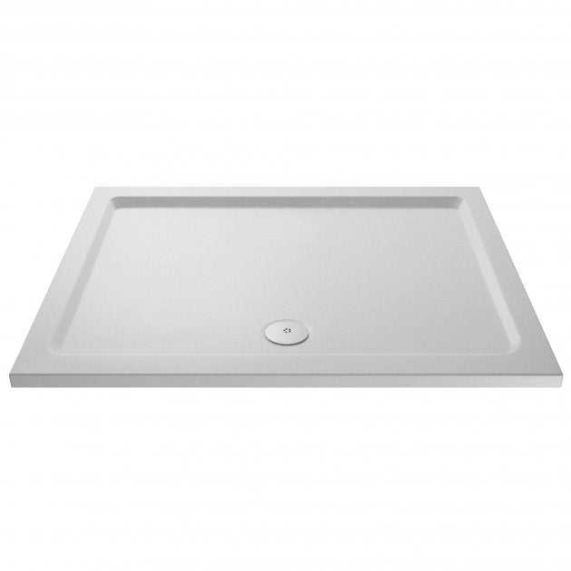 Hudson Reed Flat Top Rectangular Shower Tray 1600mm x 900mm - White - NSR054