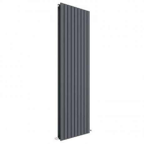 Hudson Reed Sloane Modern Double Designer Vertical Radiator 1800mm High x 528mm Wide - Anthracite - HLA47D