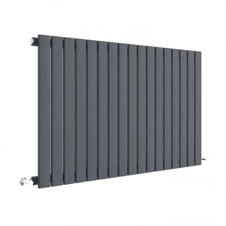 Hudson Reed Sloane Single Modern Designer Horizontal Radiator 600mm High x 992mm Wide - Anthracite - HLA56
