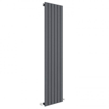 Hudson Reed Sloane Modern Single Designer Vertical Radiator 1500mm High x 354mm Wide - Anthracite - HLA71