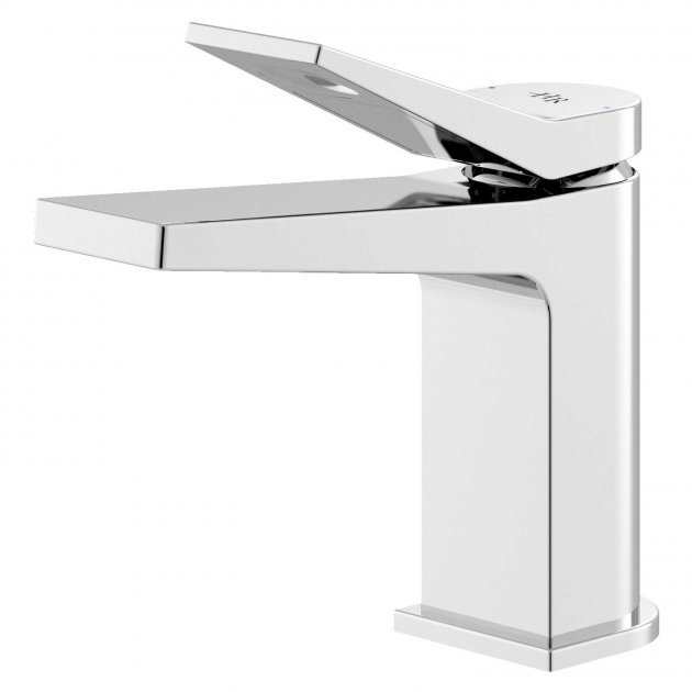 Hudson Reed Soar Modern Mono Basin Mixer Tap with Waste - Chrome - SOA305