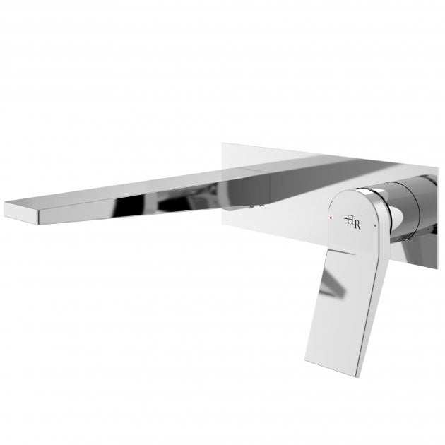Hudson Reed Soar Modern Wall Mounted Single Lever Basin Mixer Tap  - Chrome - SOA328