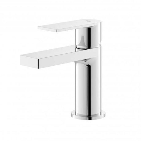 Hudson Reed Sottile Modern Mini Mono Basin Mixer Tap with Waste - Chrome - SOT345