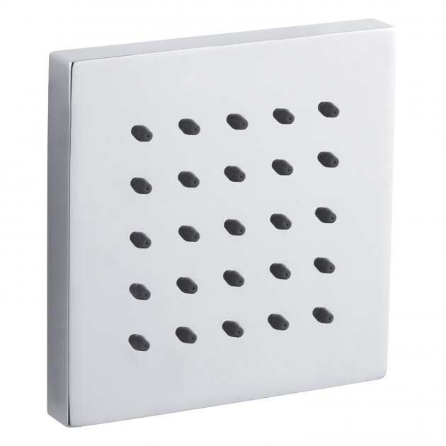 Hudson Reed Modern Square Single Tile Body Jet 92mm Height x 92mm Wide