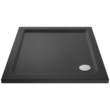 Hudson Reed Flat Top Square Shower Tray 1000mm x 1000mm - Slate Grey - TR71015