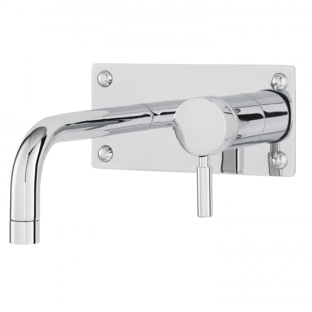 Hudson Reed Tec Wall Mounted Single Lever Basin/Bath Filler Tap - Chro