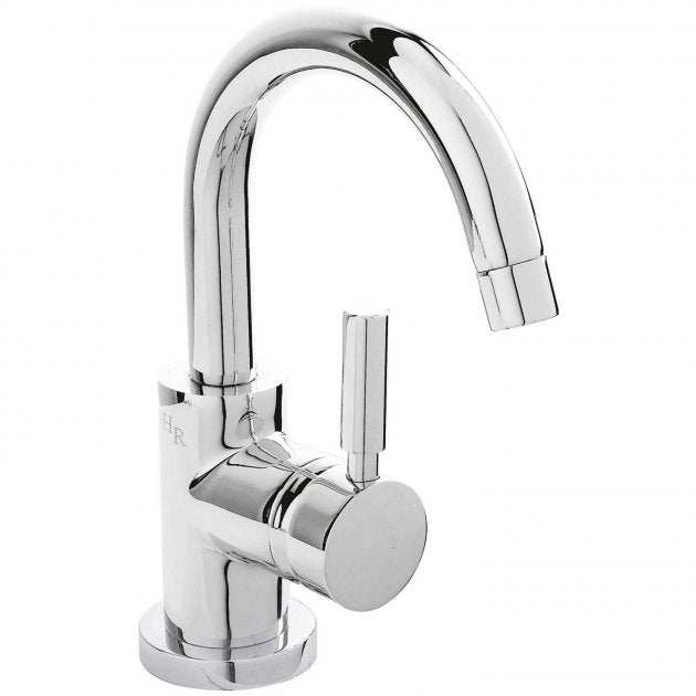 Hudson Reed Tec Push Button Waste with Side Action Mono Basin Mixer Ta