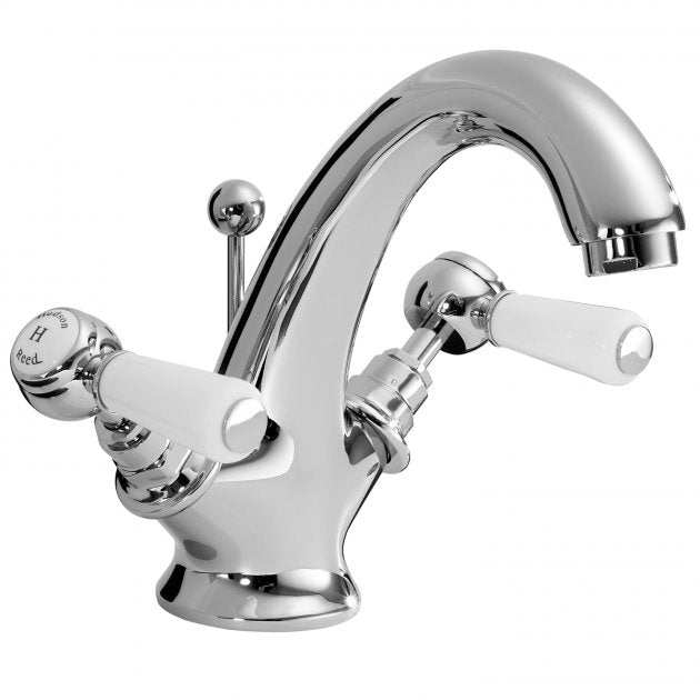 Hudson Reed Topaz Lever Pop Up Waste with Mono Basin Mixer Tap - Chrom