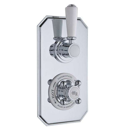 Hudson Reed Topaz Twin Concealed Dual Handle Shower Valve - Chrome - T
