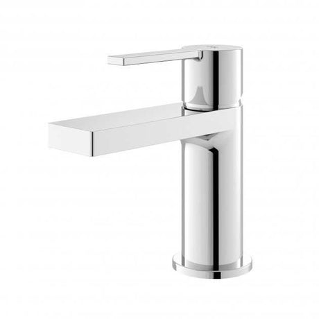 Hudson Reed Willow Modern Mini Mono Basin Mixer Tap with Waste - Chrome - WIL345