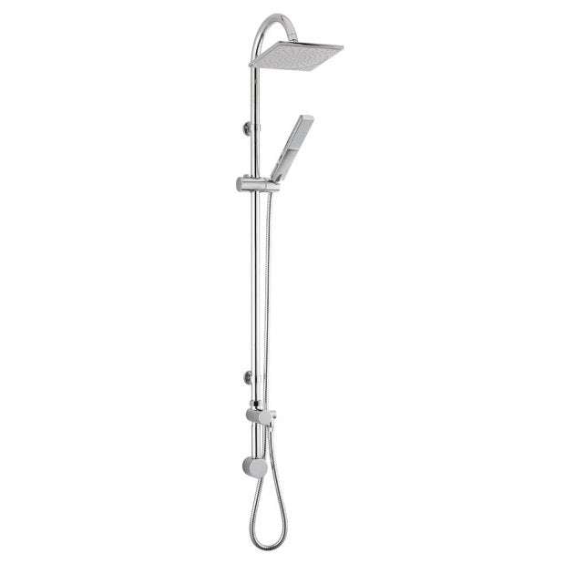 Hudson Reed Modern Fixed Head and Pencil Handset with Worth Shower Kit