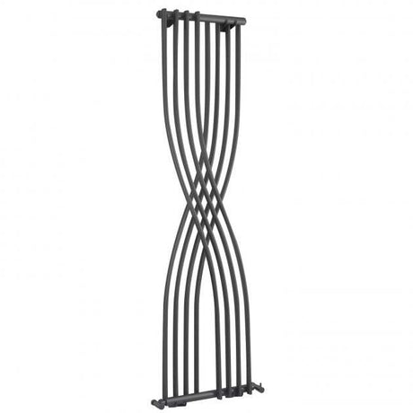 Hudson Reed Xcite Central Heating Designer Vertical Radiator 1775mm High x 450mm Wide - Anthracite - HLA94