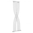 Hudson Reed Xcite Central Heating Designer Vertical Radiator 1775mm High x 450mm Wide - High Gloss White - HLW94