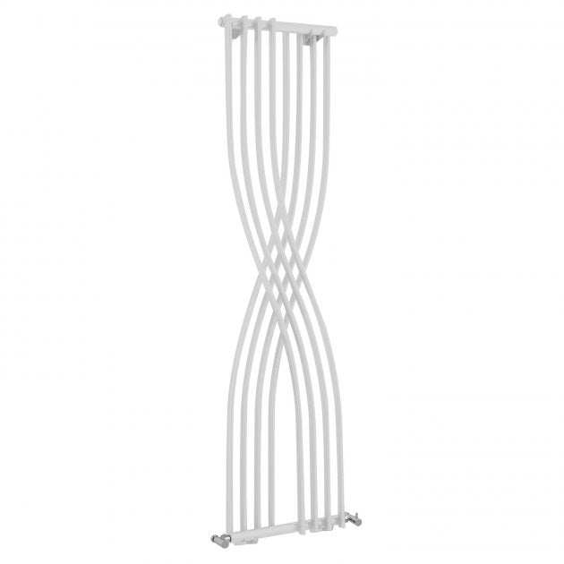 Hudson Reed Xcite Central Heating Designer Vertical Radiator 1775mm High x 450mm Wide - High Gloss White - HLW94 - TAP 'N' SHOWER