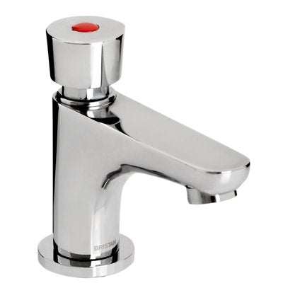 Bristan Z2 DUS Single Timed Flow Basin Tap with Flow Regulator - Chrom