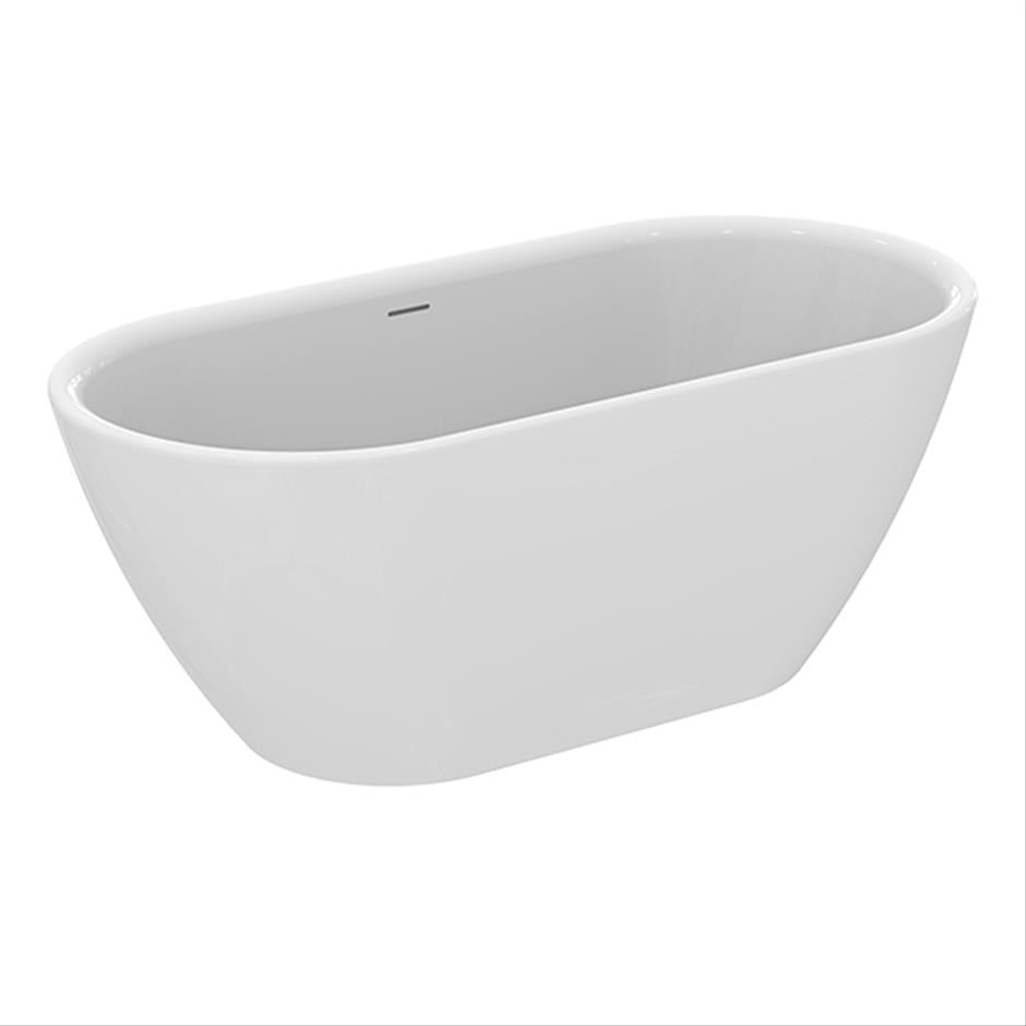 Ideal Standard Adapto Freestanding Bath 155cm x 75cm - White - T465901 - TAP 'N' SHOWER