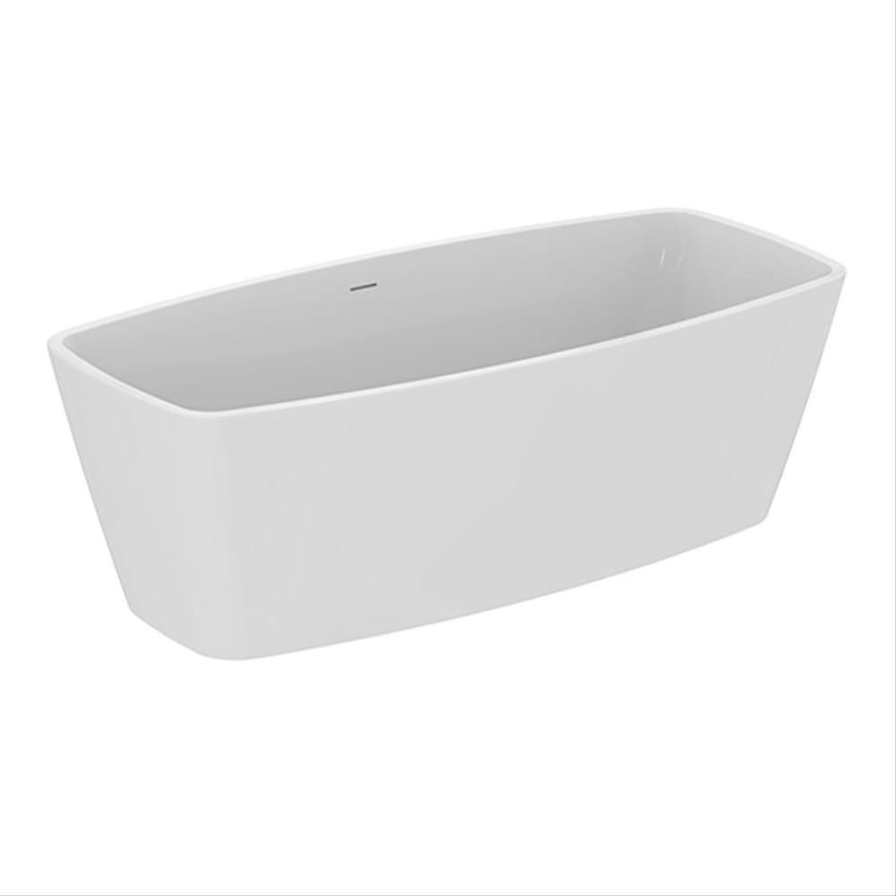 Ideal Standard Adapto Freestanding Double Ended Bath with Clicker Waste 1700 x 800mm - T465701 - TAP 'N' SHOWER