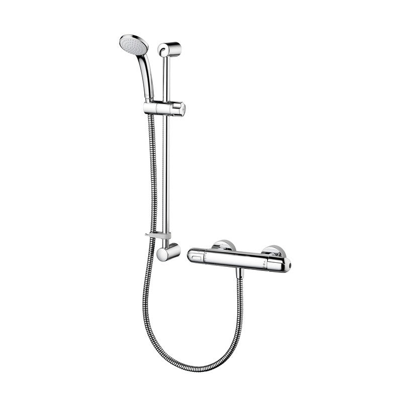 Ideal Standard Exposed Chrome Alto EV Thermostatic Shower - A5985AA - TAP 'N' SHOWER