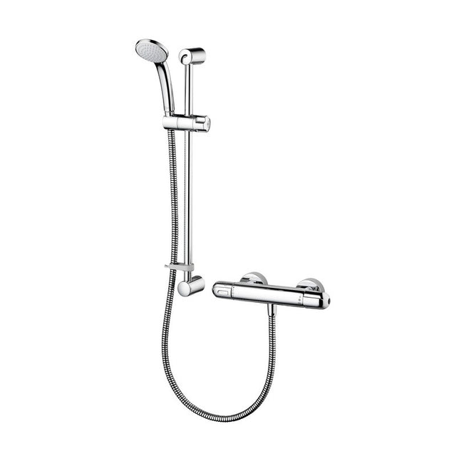 Ideal Standard Exposed Chrome Alto EV Thermostatic Shower - A5985AA - TAP 'N' SHOWER