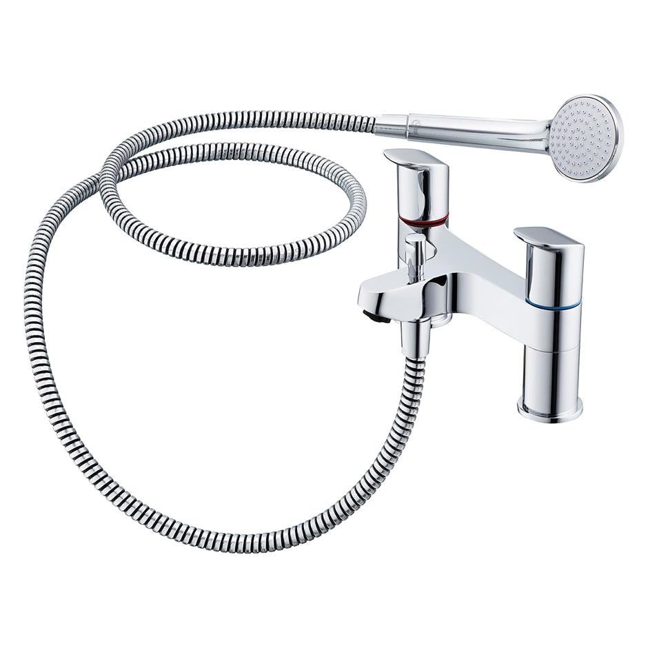 Ideal Standard Ceraflex 2 Hole Bath Shower Mixer - Chrome - B1823AA - TAP 'N' SHOWER