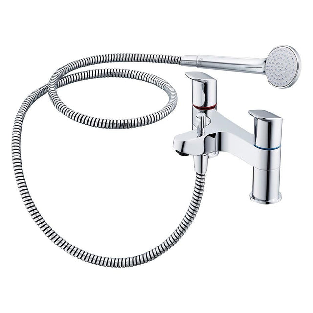 Ideal Standard Ceraflex 2 Hole Bath Shower Mixer - Chrome - B1823AA - TAP 'N' SHOWER