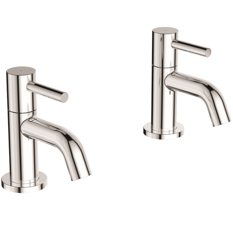Ideal Standard Ceraline Chrome Basin Pillar Taps - BC184AA - TAP 'N' SHOWER