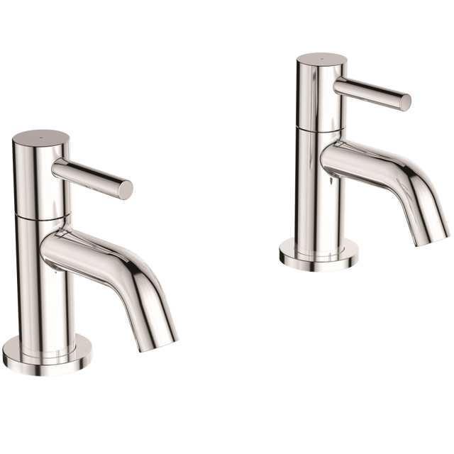Ideal Standard Ceraline Chrome Basin Pillar Taps - BC184AA - TAP 'N' SHOWER