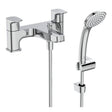 Ideal Standard Ceraplan Chrome Dual Control Bath Shower Mixer With Shower Set - BD265AA - TAP 'N' SHOWER