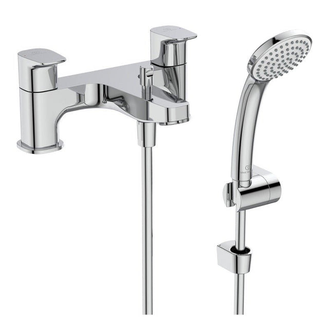 Ideal Standard Ceraplan Chrome Dual Control Bath Shower Mixer With Shower Set - BD265AA - TAP 'N' SHOWER