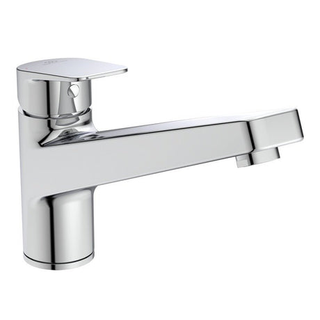 Ideal Standard Ceraplan Chrome Single Lever Low Cast Spout Kitchen Mixer - BD324AA - TAP 'N' SHOWER