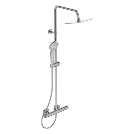 Ideal Standard Ceratherm T100 Exposed Thermostatic Shower - Chrome - A7242AA - TAP 'N' SHOWER