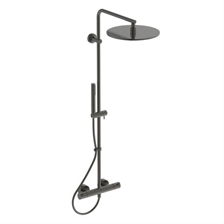 Ideal Standard Ceratherm T125 Exposed Thermostatic Shower - Magnetic Grey - A7594A5 - TAP 'N' SHOWER