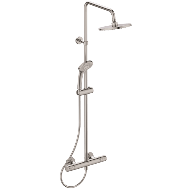 Ideal Standard Ceratherm T25 Chrome Dual Exposed Thermostatic Shower Mixer Pack - A7209AA - TAP 'N' SHOWER