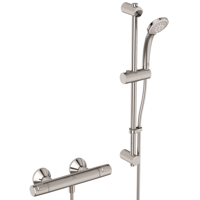 Ideal Standard Ceratherm T25 Exposed Chrome Thermostatic Shower Mixer Pack - A7205AA - TAP 'N' SHOWER