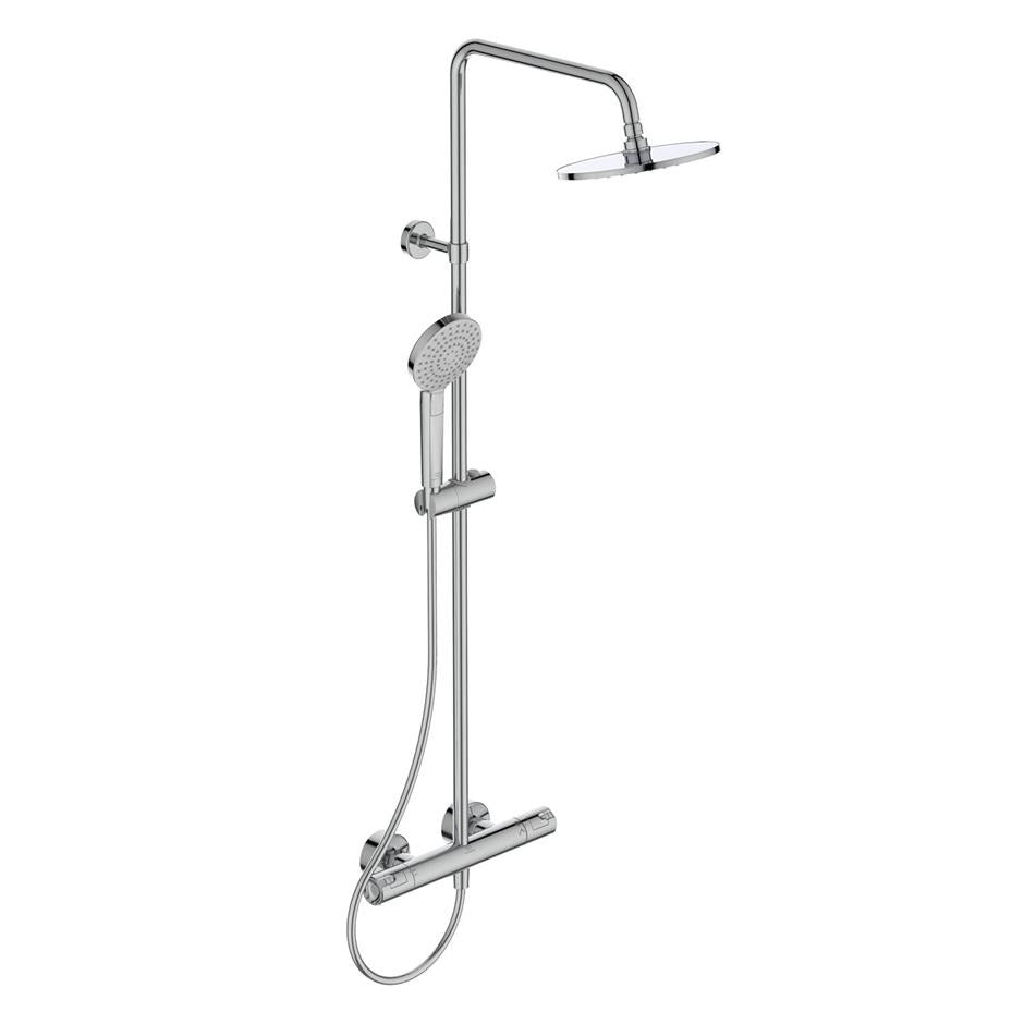Ideal Standard Ceratherm T50 Exposed Thermostatic Shower - Chrome - A7227AA - TAP 'N' SHOWER