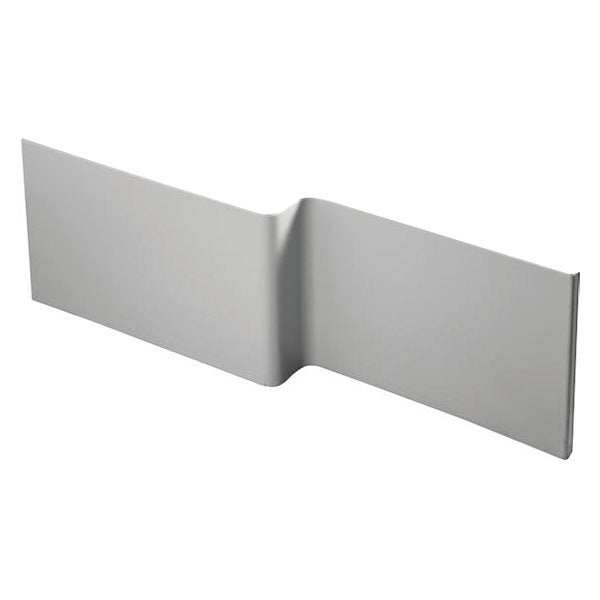 Ideal Standard Concept durable white acrylic 1700mm square shower bath front panel for left or right installation