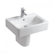 Ideal Standard Concept Cube 600mm White 1 Tap Hole Basin - E794301 - TAP 'N' SHOWER