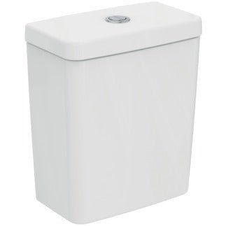 Ideal Standard Concept Cube White Close Coupled 6/4 Litre Cistern - E785901 - TAP 'N' SHOWER