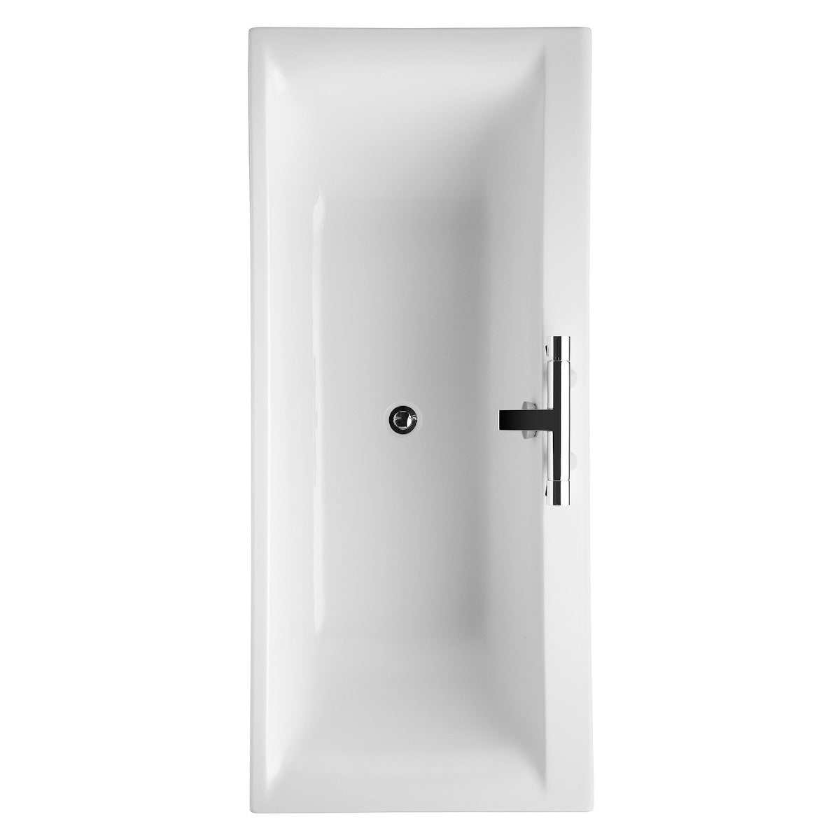 Ideal Standard Concept 1700mm x 750mm 2 Tap Hole White Double Ended Re