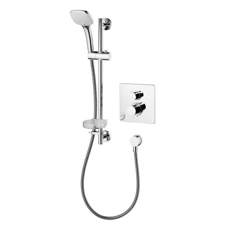 Ideal Standard Concept Easybox Slim Thermostatic Built - In Shower SQ - Chrome - A5959AA - TAP 'N' SHOWER