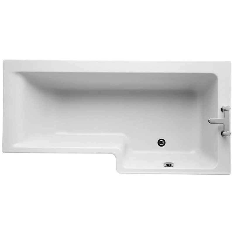 Ideal Standard Concept Idealform Plus+ Right Hand Shower Bath 1700x850mm - White - E049101 - TAP 'N' SHOWER