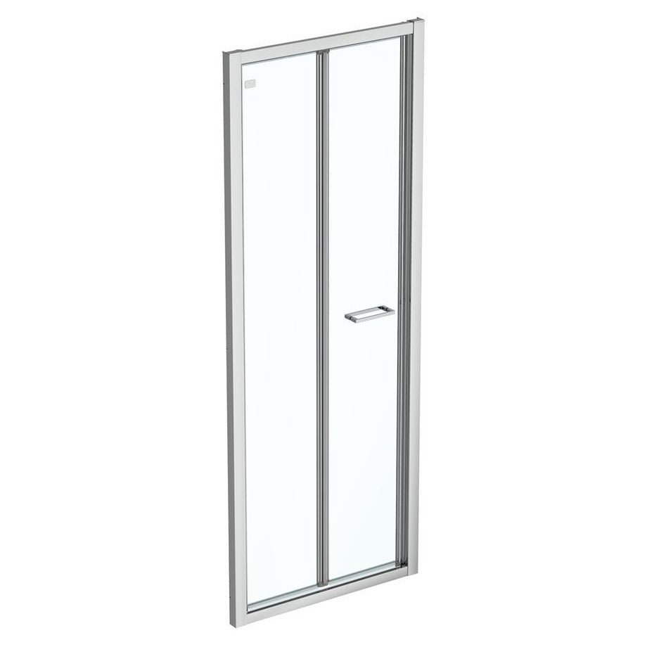 Ideal Standard Connect 2 Bifold Door 800mm - Bright Silver - K9398EO - TAP 'N' SHOWER