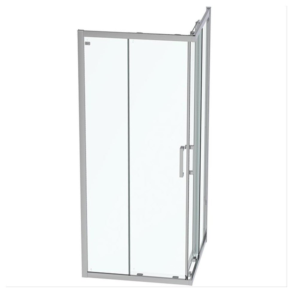 Ideal Standard Connect 2 Corner Entry Enclosure 900mm - Bright Silver - L0074EO - TAP 'N' SHOWER