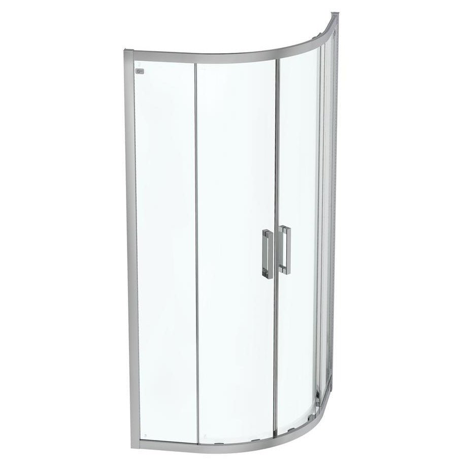 Ideal Standard Connect 2 Quadrant Enclosure 900 x 900mm - Bright Silver - K9384EO - TAP 'N' SHOWER