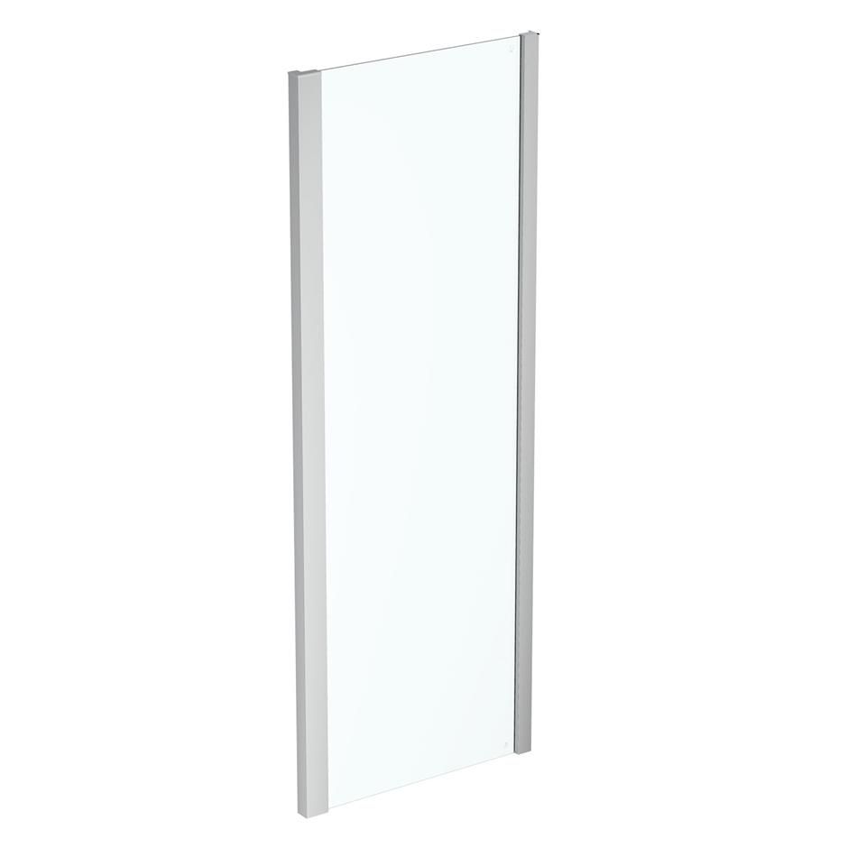 Ideal Standard Connect 2 Side Panel Idealclean Clear Glass 760mm - Bright Silver Frame - K9413EO - TAP 'N' SHOWER