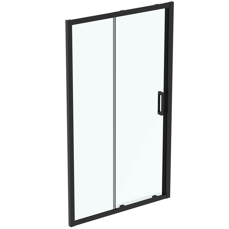 Ideal Standard Connect 2 Slider Door 1200mm - Silk Black - K9396V3 - TAP 'N' SHOWER