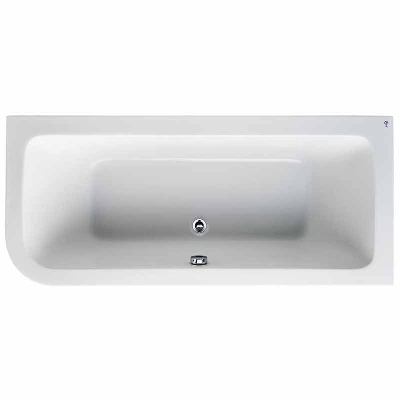 Ideal Standard Connect Air Idealform Plus Asymmetric Right Hand Bath 1700x750mm - E153901 - TAP 'N' SHOWER