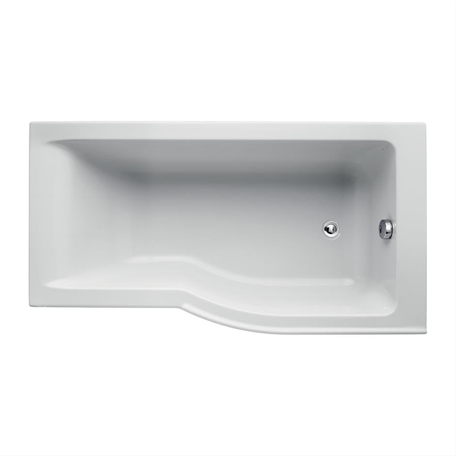 Ideal Standard Connect Air Idealform Shower Bath 150cm x 80cm - White - E154401 - TAP 'N' SHOWER