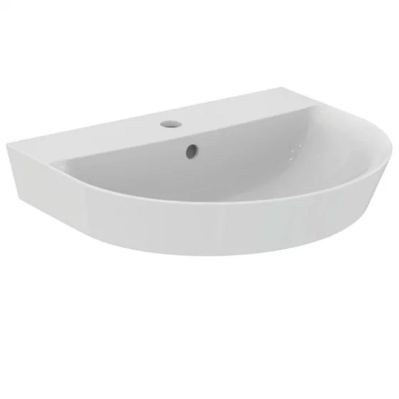 Ideal Standard Connect Air Pedestal Basin With Overflow 550mm - White - E137901 - TAP 'N' SHOWER