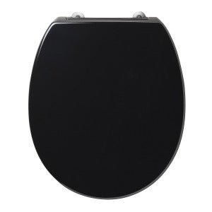 Ideal Standard Contour 21 Black Contemporary Seat and Cover - S405866 - TAP 'N' SHOWER